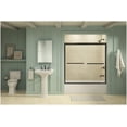 thumbnail image 6 of Kohler K-709062-D3 Gradient Frameless Sliding 58-1/16" X 59-5/8" Shower Door - Silver, 6 of 7