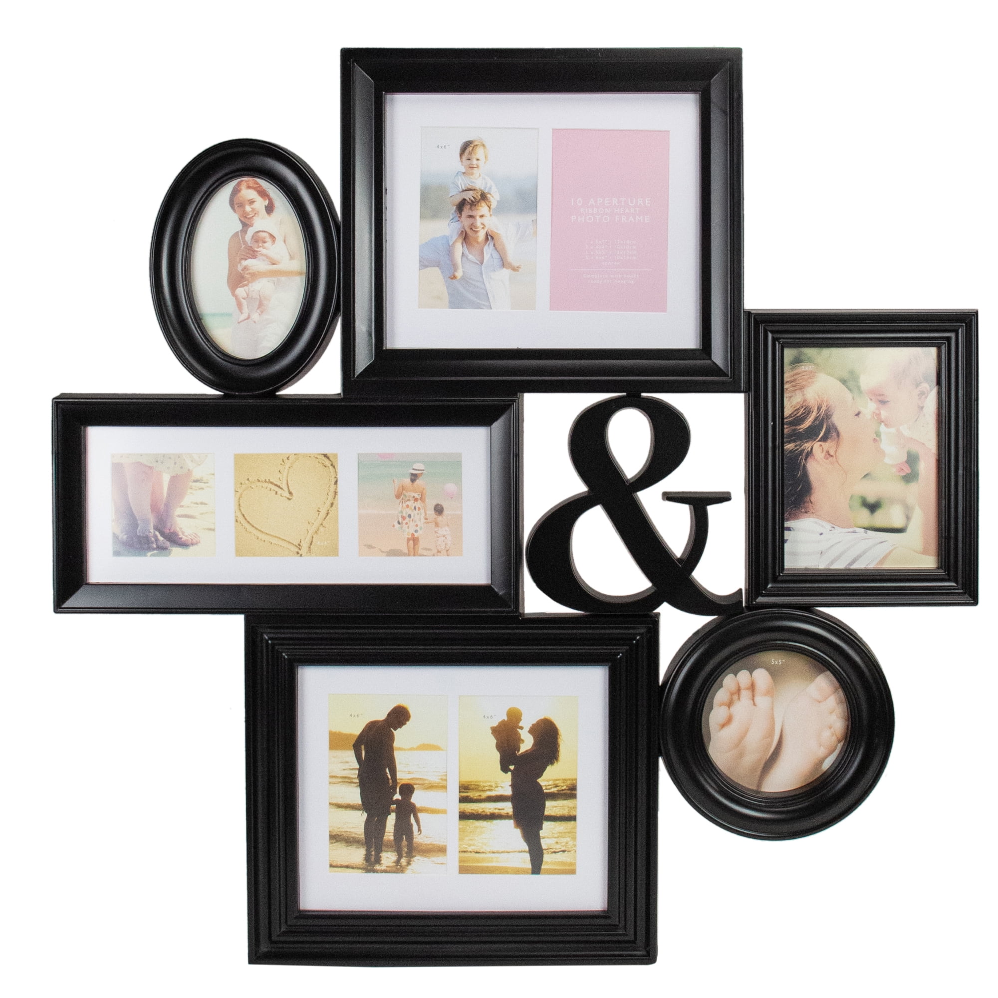 12/18 Multi Photos Picture Frame Collage Memories Wall Mount Hanging Home Decor 