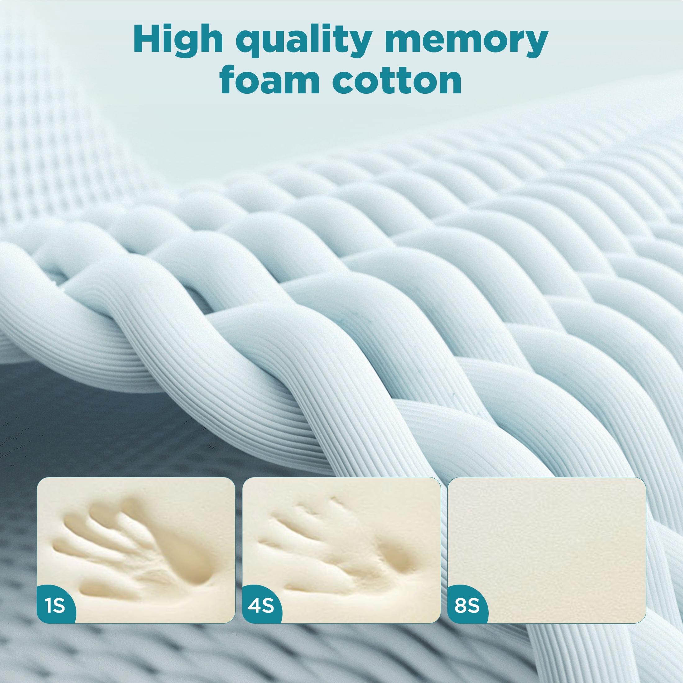 MOONORAH Wedge Pillow for Sleeping,Foldable Bed Wedge Pillow,Orthopedic Memory Foam Triangle Pillows Wedge, for Sleep Apnea, Acid Reflux, Heartburn, Back Pain Relief,Gray