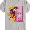 thumbnail image 3 of Marvel - Super Hero Women Sound Effects - Toddler And Youth Short Sleeve Graphic T-Shirt, 3 of 5