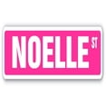 thumbnail image 1 of SignMission SS-NOELLE 4 x 18 in. Childrens Name Room Decal Street Sign - Noelle, 1 of 1