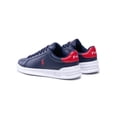 thumbnail image 5 of Polo Ralph Lauren Heritage Court II Men's Blue Leather Low Top Sneakers BU152 (Blue,8.5), 5 of 6