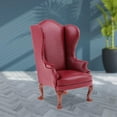 thumbnail image 3 of Custom 1/6 Action Figure Armchair 12 Inch Hobbyist Doll Model Accs Part red single, 3 of 8