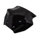 thumbnail image 2 of Parabrisas de motocicleta Piezas fáciles de usar Accesorios de repuesto resistentes al desgaste Negro, 2 of 8