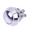 10pcs 12mm Barco de metal Cuerno Botón de arranque de acero inoxidable Interruptor