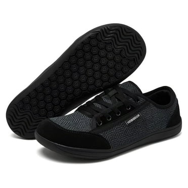 HOBIBEAR Womens Mens Minimalist Barefoot Shoes Zero Drop Wide Toe Walking Sneakers