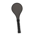 thumbnail image 2 of S SERENABLE Pickleball Sweet Practice Paddle Pickleball Racket with Nonslip Grip Mini Paddle Head Pickleball Racquet for Consistency Black, 2 of 9