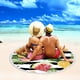 thumbnail image 1 of XWSHYW Playa Toalla de Playa de Microfibra Impresa Toalla de Baño Redonda Colorida Súper Liviana Manta de Playa a Prueba de Arena Estera de Playa Toalla Multiusos para Viajes Piscina, 1 of 6