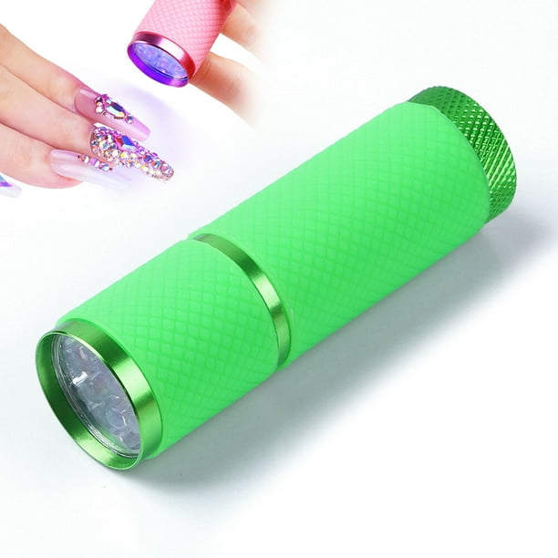 Mini lámpara portátil de secado de uñas, lámpara LED de fototerapia, secador de uñas de gel de secado rápido, linterna para el hogar y el salón.
