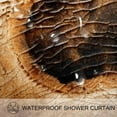 thumbnail image 3 of Print Waterproof Bathroom Curtains with Hook, Printed Design, for Bathroom Decoration - Shower Curtain Sets, 3 of 5
