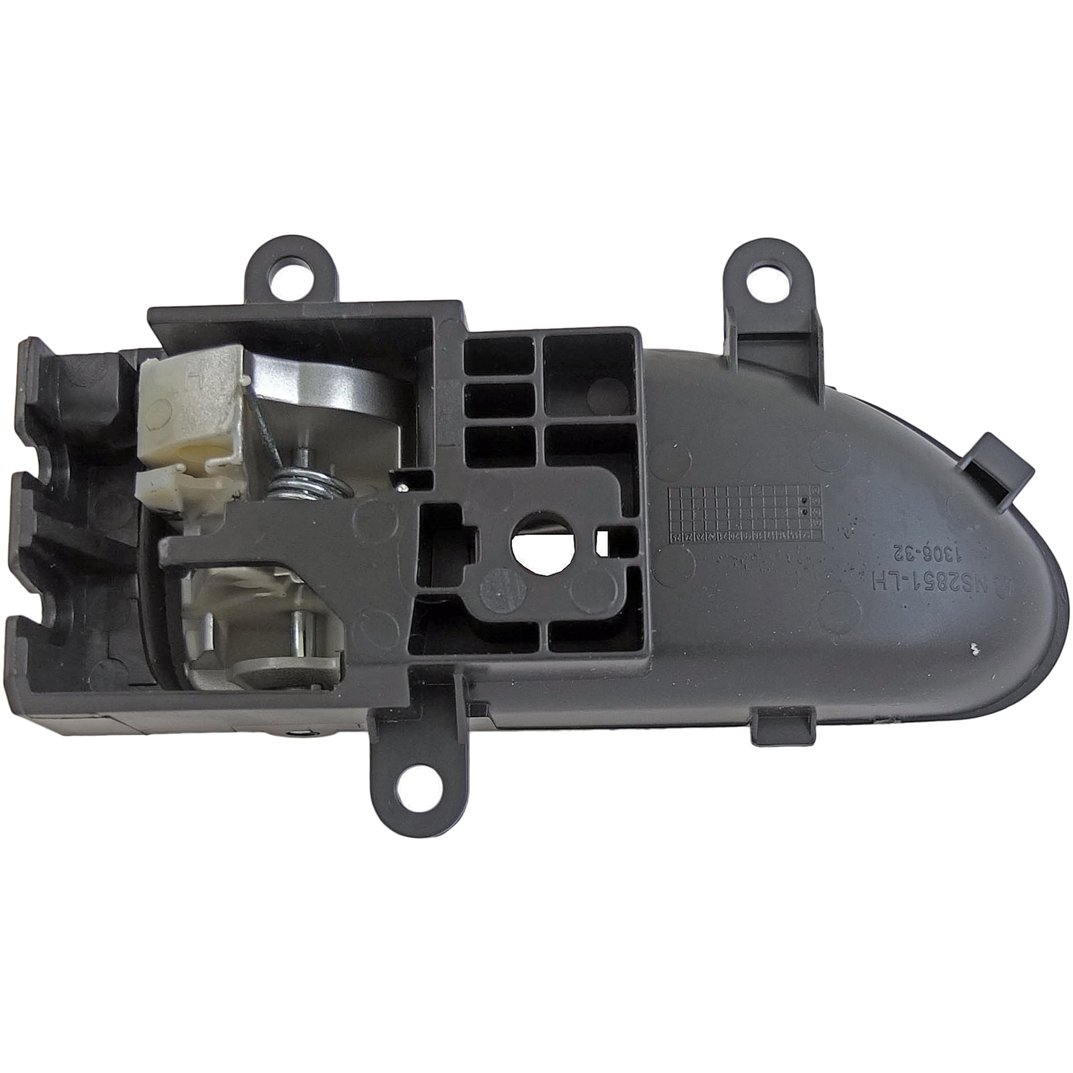 Dorman 96530 Front Driver Side Interior Door Handle for Specific Infiniti Models, Black; Silver