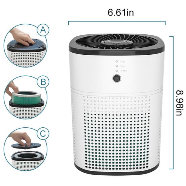 MORENTO HY1800 Filtre de remplacement générique pour purificateur d'air, filtre HEPA Ture pour purificateur d'air HY1800, charbon actif efficace, 1 pack, version fumée MORENTO HY1800 Filtre de remplacement générique pour purificateur d'air, filtre HEPA Ture pour purificateur d'air HY1800, charbon actif efficace, 1 pack, version fumée