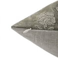 thumbnail image 3 of Fabdivine Handmade Thick Linen Block Print Pillow Cover 14x20 Green Floral Farmhouse Cushion, 3 of 5
