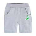 thumbnail image 2 of YTDSCS Boys Girls Shorts Pants for Kids Toddler,Little Boys Girls Summer Cotton Shorts Athletic Elastic Five-Quarter Pants Baby Casual Sports Pants Shorts with Pockets (Age 1-9 Years), 2 of 8