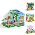 thumbnail image 2 of Kit de bloques de construcción KKXX Modular Sunshine Flower House M, 2 of 6