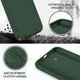 thumbnail image 3 of Entronix Funda de Silicona para iPhone 11, Suave Al Tacto, Antiarañazos y Antigolpes, Color Verde, 3 of 5