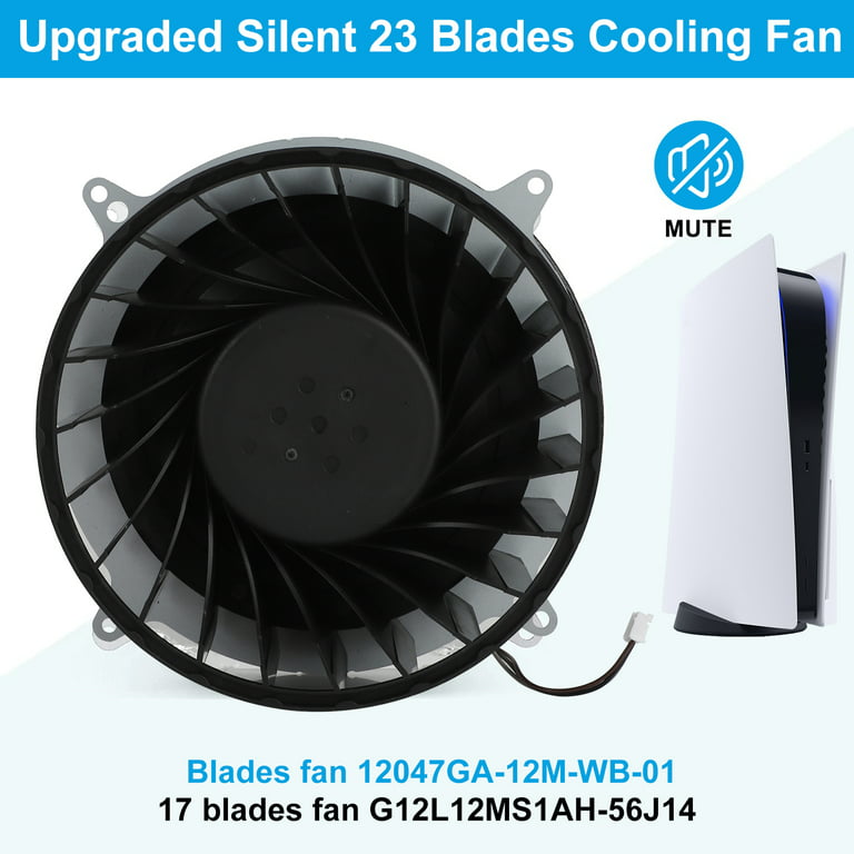 Sedicoca Upgraded Cooling Fan for PS5 Disc & Digital Edition - Atualizado  Centrifugal Fan Cooler com ventilador