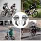 thumbnail image 5 of Bike Mirror,bicycle Mirror 360 Adjustable Convex Mirror2pcs Bike Rear View Mir, 5 of 5