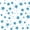 White Blue 01, variant on Manfei Cartoon Stars Shower Curtain 72Wx72L,Kawaii Polka Dot Bathroom Curtain,White Black