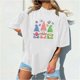 thumbnail image 2 of Camiseta informal de manga corta con cuello redondo y estampado para mujer Pompotops  hkajfhjk461471, 2 of 4