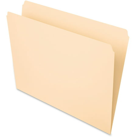 Pendaflex Essentials 1-ply Tab Manila File Folder, Manila, 100 / Box (Best Way To File Papers)