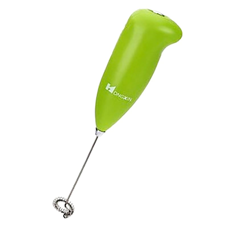 AIHOMETM Cute Mini Egg Beater Coffee Milk Drink Electric Whisk Mixer Foam Maker Frother Kitchen Use Gift Blue by AIHOME