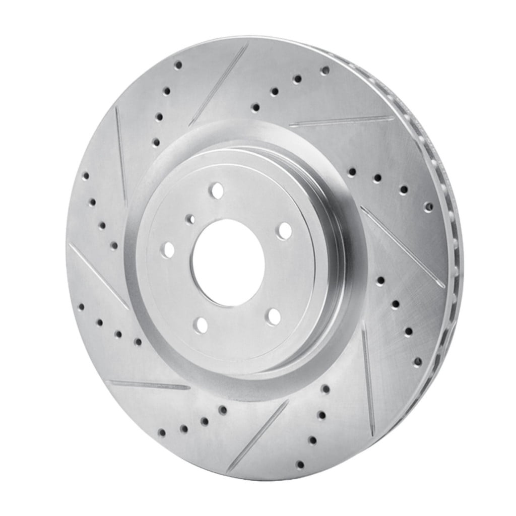 KarParts360 For Nissan Z 2023 2024 2025 Brake Rotor Front, Driver Side | Cast Iron | Silver Finish | 32 Millimeters/1.26 Inches Nominal Thickness | 355 Millimeters/13.98 Inches Outside Diameter