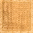 thumbnail image 1 of Ahgly Company Indoor Square Abstract Orange Modern Area Rugs, 6' Square, 1 of 4
