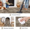 thumbnail image 5 of BERTHMEER 2'x8' Runner Rugs for Floor Washable Non-slip Runner Rugs for Kitchen Laundry Room Distressed Vintage Oriental Traditional Soft Indoor Brown Runner Rugs for Hallway, Brown, 5 of 6