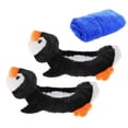 thumbnail image 1 of Cubiertas para cuchillas de patín sobre hielo, Protector de cuchilla para patín, funda protectora para cuchilla de patinaje Pingüino Azul Oscuro Zulema Fundas para patines, 1 of 8