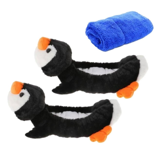 Cubiertas para cuchillas de patín sobre hielo, Protector de cuchilla para patín, funda protectora para cuchilla de patinaje Pingüino Azul Oscuro Zulema Fundas para patines