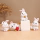 thumbnail image 3 of Bunny Desktop Ornament 2023 Chinese Rabbit New Year Table Ornament Coins for New Year A, 3 of 5