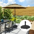 thumbnail image 2 of Outsunny Base Ronde pour Parasol de Patio avec Roues, Support de Parasol en Résine de 44 Lb, 2 of 10