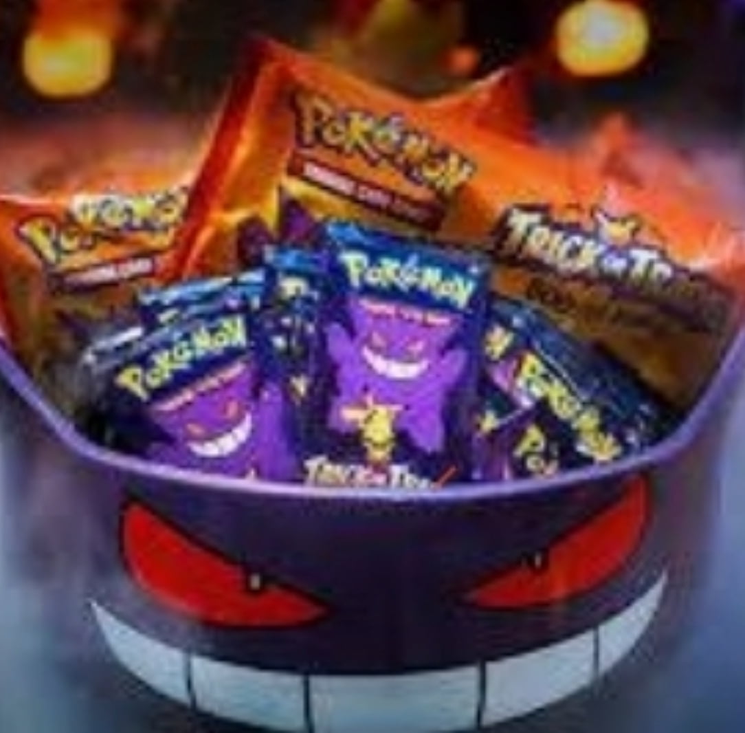 Pokemon Rare Trading Card Game Trick Or Trade Halloween