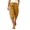 Yellow 22, variant on Karymi Women's Shorts Capri Jogger Pants, Elastic High Waist Baggy Cropped Harem Pants, Boho Casual Trousers With Side Pockets