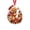 B, variant on 2D Acrylic Christmas Cash Holder Printed Nutcracker Gingerbread Tube Pendant for Christmas Tree Branch and Cash Gift Delivery