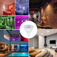 thumbnail image 2 of shiyou-MR16 LED Bulbs, 3W GU5.3 Spotlight Bulb Colour Changing Light Bulbs with Remote Control, Dimmable RGB+Warm White 3000K Reflector Lamp for Party, Track Lighting(Pack of 4), 2 of 4