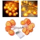 thumbnail image 3 of Lámpara colgante de cadena de luces LED para jardín, decoración para sala de estar, funciona con pilas Naranja 300cm, 3 of 9