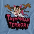 thumbnail image 2 of Looney Tunes Taz Terror Women's T Shirt, Carolina Blue, Small, 2 of 6