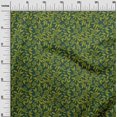 thumbnail image 2 of oneOone Georgette Viscose Fabric Leaves & Floral Artistic Printed Craft Fabric BTY 42 Inch Wide, 2 of 4