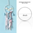 thumbnail image 4 of 60 Pack 4 Inch Silver Dream Catcher Metal Rings Floral Hoops Wreath Macrame Creations Ring for Crafts DIY, 4 of 5