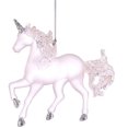 thumbnail image 1 of Matte Pink Unicorn with Glitter Christmas Tree Ornament T2558, 1 of 1