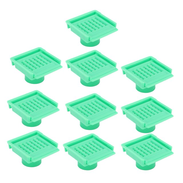 10PCS Beehive Entrance Gates, Plastic Bee Hive Nuc Box Entrance Gates, Beehive Ventilation Opening Window Bee Nests Entrance Bee Door for Beekeepers Beekeeping Tool