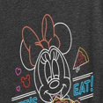 thumbnail image 3 of Disney - Minnie Mouse - Let's Eat Pizza - Women's Short Sleeve Graphic T-Shirt, 3 of 5