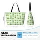 thumbnail image 4 of Fotbe Green Avocado Bolsa de Viaje para Playa - Resistente al Agua, Bolsa Tote de Gran Capacidad y Ligera con 7 Bolsillos para Mujeres y Hombres, 4 of 7