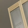 thumbnail image 3 of American Wood Pantry Glass Bifold Door, 30-in. x 80-in., Unfinished Pine, 3 of 7
