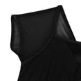 thumbnail image 5 of Aislor Kids Girls Lyrical Dance Dress Outfits Crop Top with Irregular Hem Skirts Latin Jazz Modern Dancewear Black 8, 5 of 7