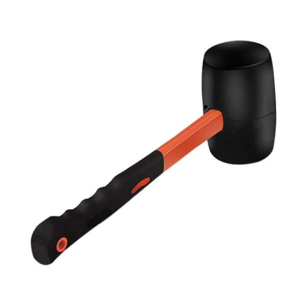Tile Hammer Round Head Non Slip Building Durable Knock Rubber