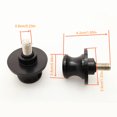 thumbnail image 3 of Motorcycle Accessory Aluminum CNC Motorcycle Swing Arm Sliders Motorcycle Spool Sliders Motorcycle Spools Motorcycle Spool Screw Black, 6mm, 3 of 5