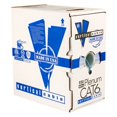thumbnail image 3 of Vertical Cable CAT6, 550 MHz, UTP, 23AWG, 8C Solid Bare Copper, Plenum, 1000ft, Bulk Ethernet Cable - Made in USA, Blue 166-251/P/BL, 3 of 8
